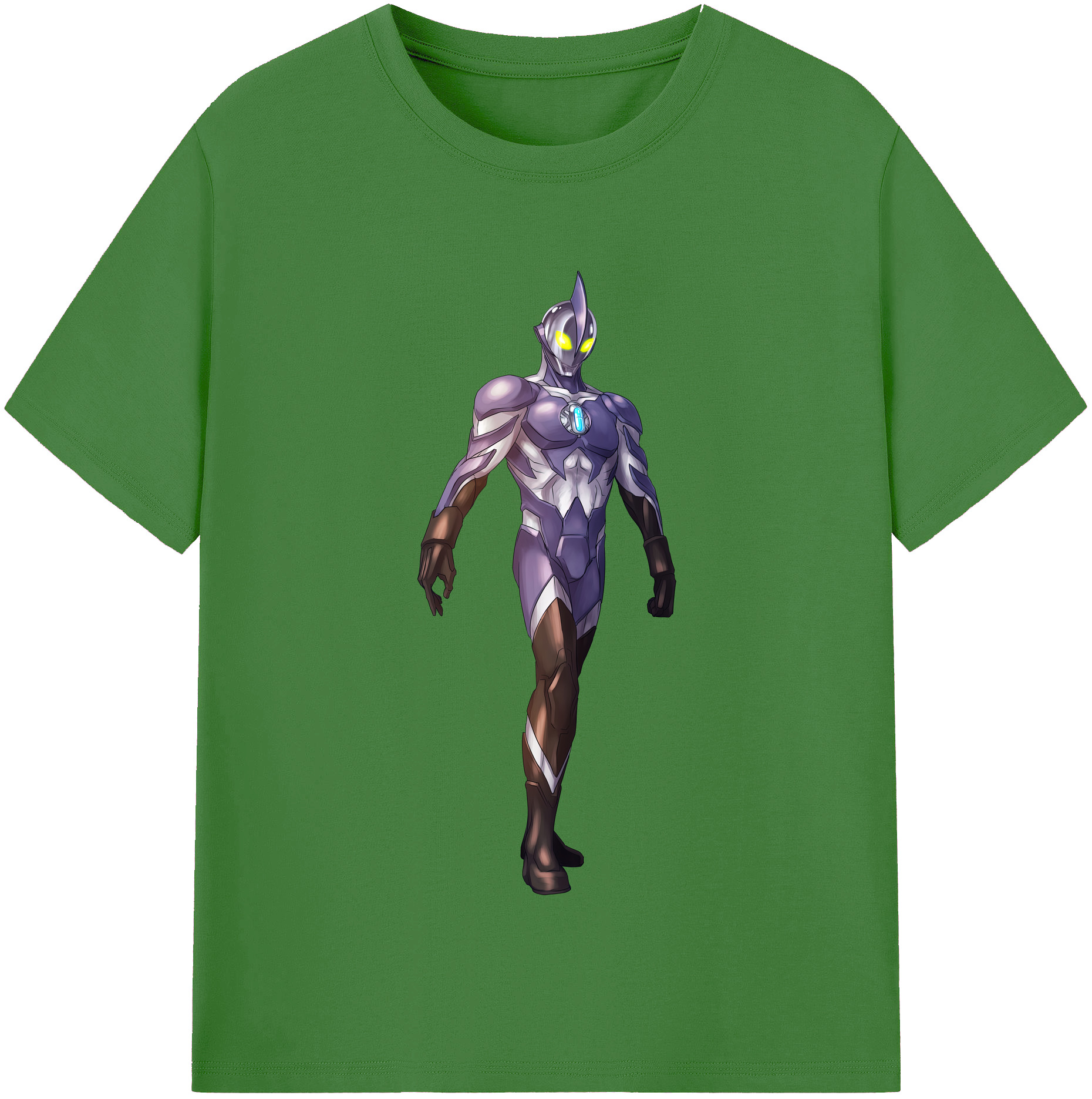 （画像用） ウルトラマン Ultraman レディースカジュアルプリントTシャツ（綿100％）